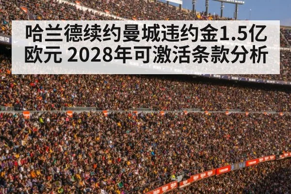 哈兰德续约曼城违约金1.5亿欧元 2028年可激活条款分析